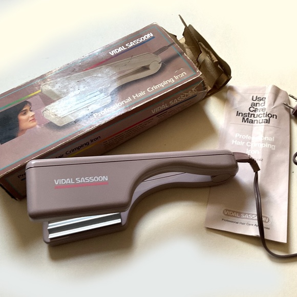 Vintage Vidal Sassoon Crimping Iron - Picture 4 of 4